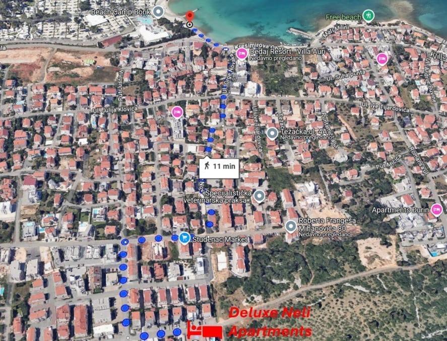 Deluxe Neli Apartments Ζαντάρ Εξωτερικό φωτογραφία